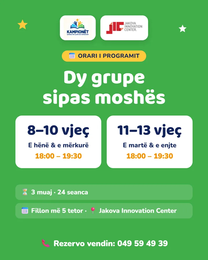 Orari i programit